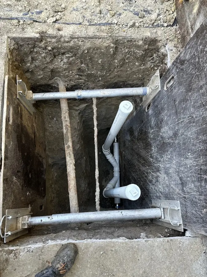 Experienced plumber completing Gas Line Repair work in Lillington